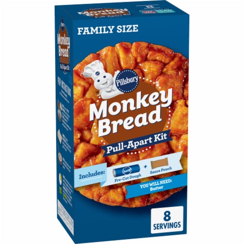 Pillsbury Pull-Apart Monkey Bread with Sauce Perspective: front