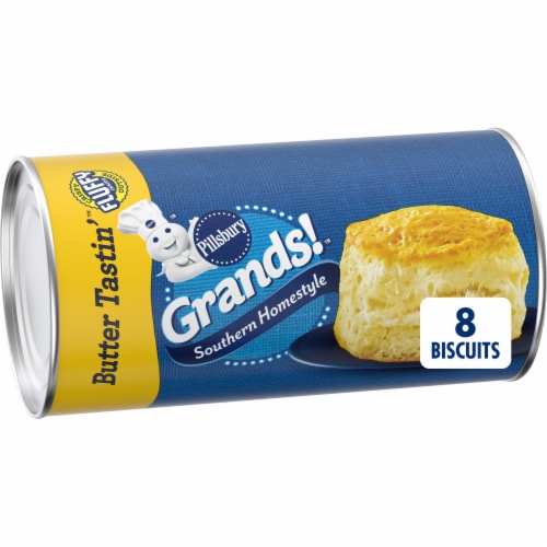 Pillsbury Grands!™ Southern Homestyle Butter Tastin' Biscuit Dough Perspective: front