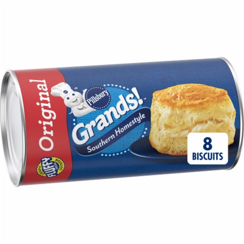 Pillsbury Grands! Southern Homestyle Refrigerated Biscuits, Original, 8 ct., 16.3 oz.