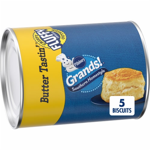 Pillsbury Grands!™ Southern Homestyle Butter Tastin'™ Canned Biscuits Perspective: front