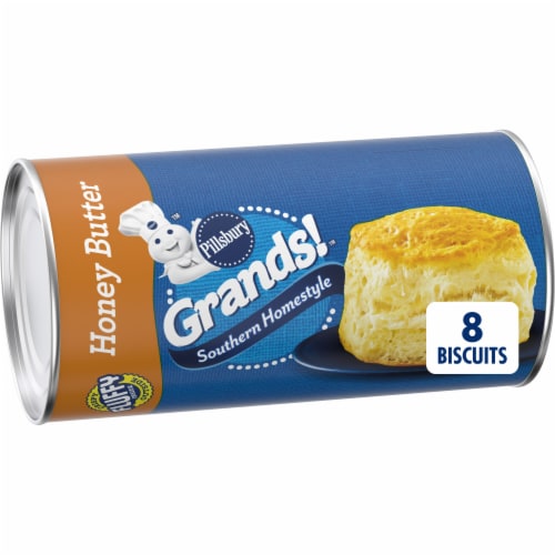 Pillsbury Grands Southern Homestyle Honey Butter Biscuits Perspective: front