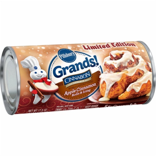 Pillsbury Grands Cinnabon Apple Cinnamon Rolls Perspective: front
