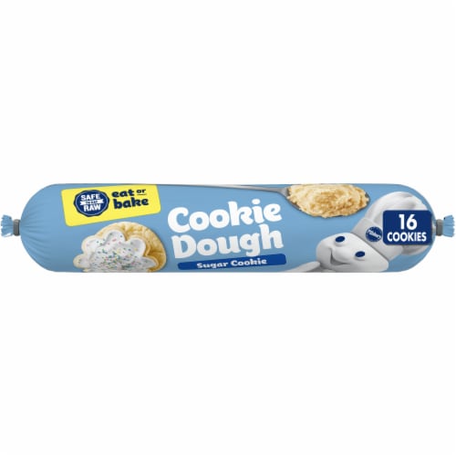 Pillsbury Ready To Bake Refrigerated Sugar Cookie Dough Perspective: front