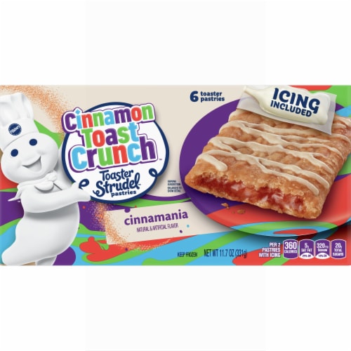 Pillsbury Toaster Strudel™ Cinnamon Toast Crunch™ Toaster Pastries, 6