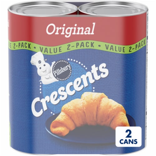 Pillsbury Original Crescent Rolls Value Size 2 Pack, 2 pk / 4 ct - Fry's  Food Stores