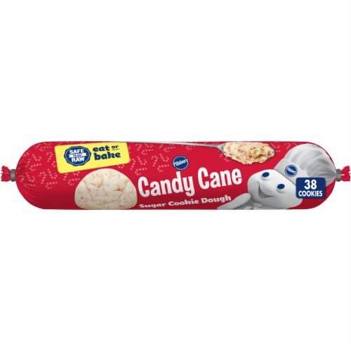 Pillsbury Ready to Bake Limited Edition Candy Cane Sugar Cookie Dough, 30  oz - Fry's Food Stores