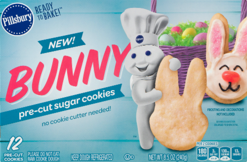 Pillsbury Bunny Cookie Dough Perspective: front