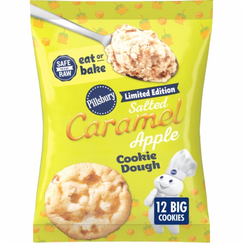 Pillsbury™ Eat or Bake Salted Caramel Apple Cookie Dough Perspective: front