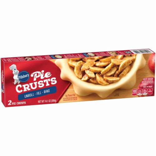 Pillsbury Rolled Pie Crust Perspective: front