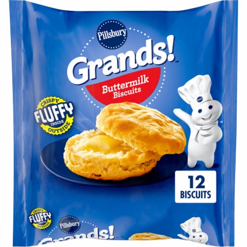 Pillsbury Buttermilk Biscuits, 12 ct / 25 oz - Kroger