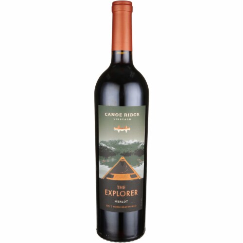 Canoe Ridge Vineyard The Explorer Merlot Red Wine Perspective: front