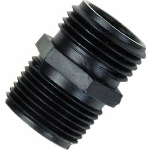 Raindrip 3/4, 1/2 In. Tubing 3-Way Threaded Coupling (2-Pack) R660CT Perspective: front