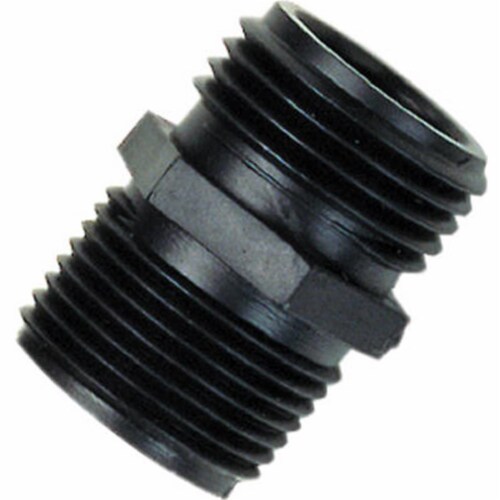 Raindrip 3/4, 1/2 In. Tubing 3-Way Threaded Coupling (2-Pack) R660CT Perspective: front