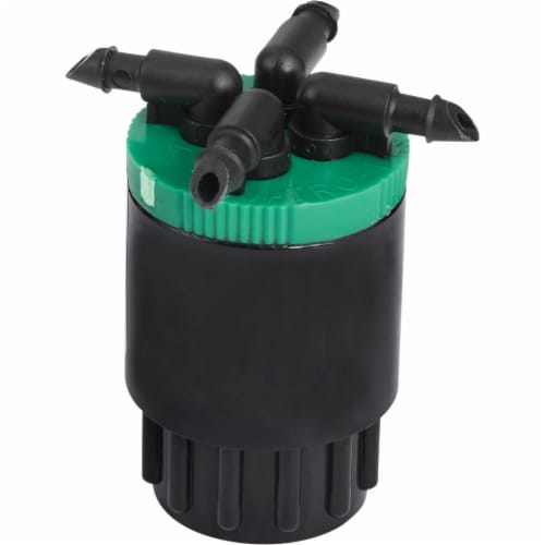 Raindrip 4-Outlet 20 GPH Bubbler QB20UB Perspective: front