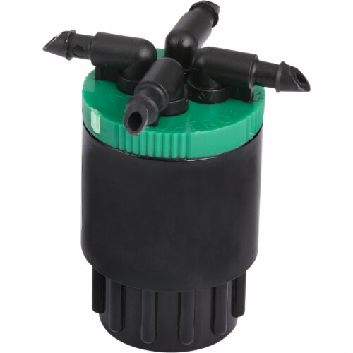 Raindrip 4-Outlet 20 GPH Bubbler QB20UB Perspective: front