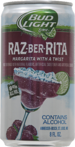 Bud Light Lime Raz Ber Rita 8 Fl Oz