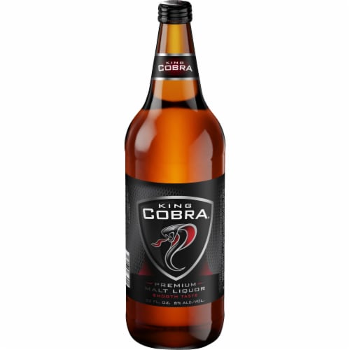 King Cobra Premium Malt Liquor Perspective: front