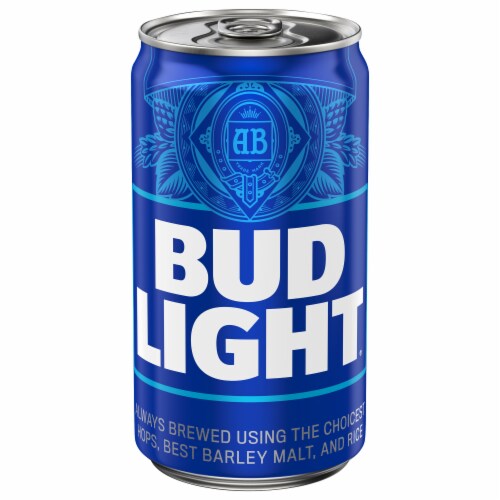 Bud Light Lager Beer Perspective: front