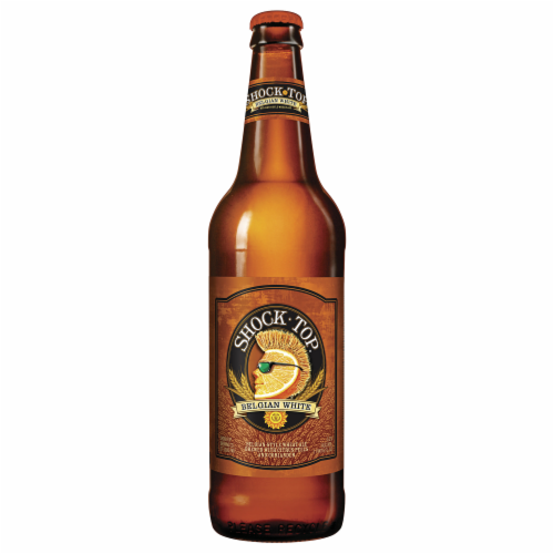 Shock Top Belgian White Beer Perspective: front
