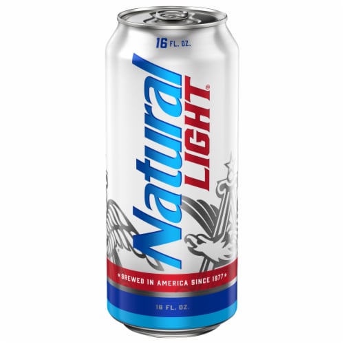 Natural Light Beer Perspective: front
