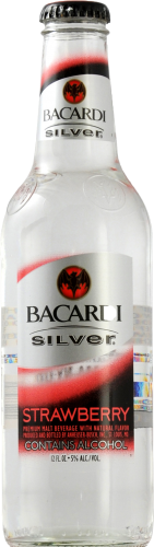Bacardi Silver Strawberry Perspective: front