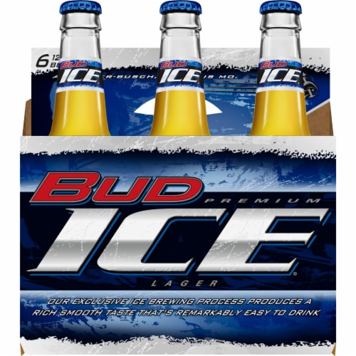 Bud Ice® Premium Lager Beer Perspective: front