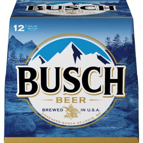 Busch® Beer Perspective: front