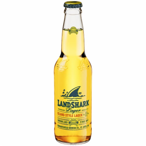 Landshark Island Style Lager Perspective: front