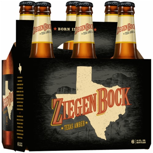 Ziegen Bock Texas Amber Beer Perspective: front
