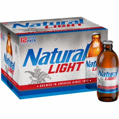 Natural Light Beer Perspective: front