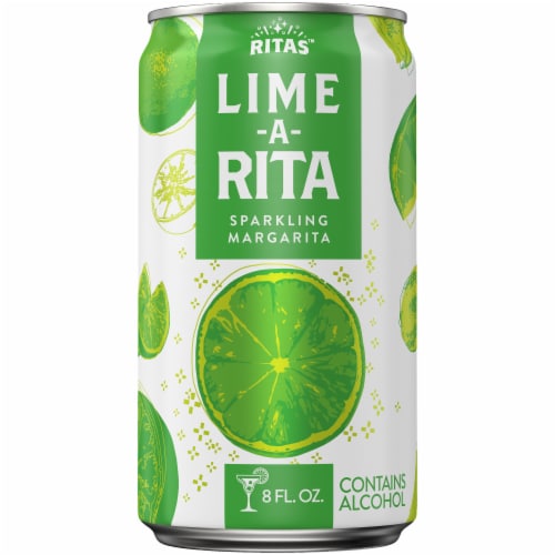 Ritas Lime-A-Rita Sparkling Margarita, 8 fl oz - Food 4 Less