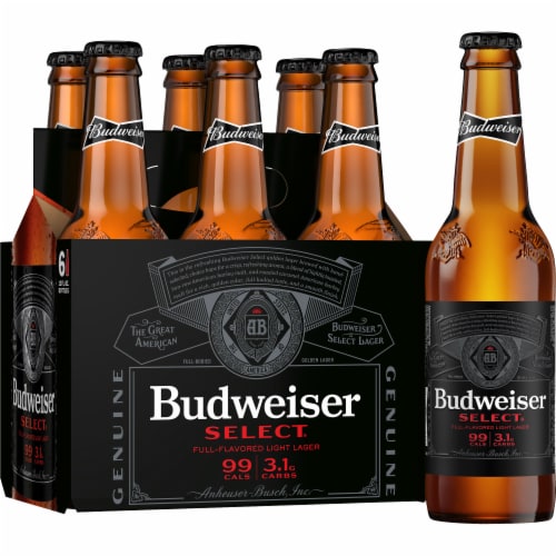 Budweiser Select Light Beer Perspective: front