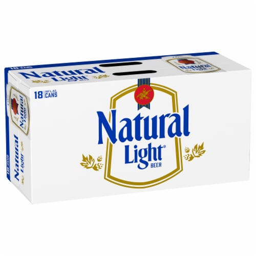 Natural Light Domestic American Lager Beer Perspective: front