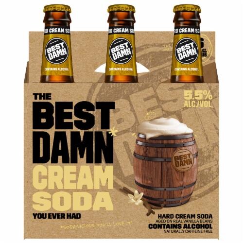 Best Damn Cherry Cola Hard Soda Perspective: front