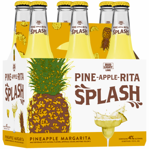 Bud Light Splash Pine-Apple-Rita Perspective: front