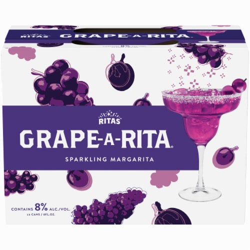 Ritas™ Grape-A-Rita® Sparkling Margarita Perspective: front