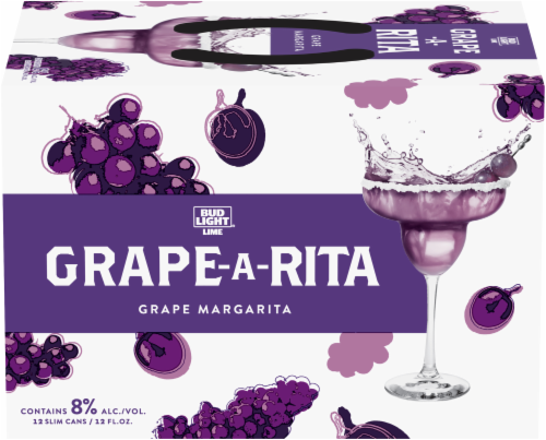 Bud Light Lime Grape-A-Rita Perspective: front