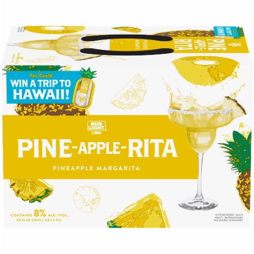 Bud Light Lime Pine-Apple-Rita Seasonal Perspective: front