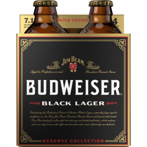 Budweiser Black Lager Perspective: front