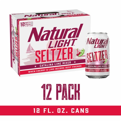 Natural Light Mixer Hard Seltzer Perspective: front