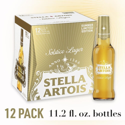 Stella Artois Solstice Lager Perspective: front