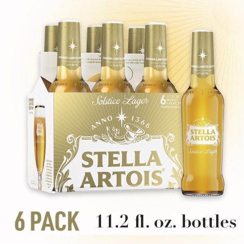 Stella Artois Solstice Lager Perspective: front