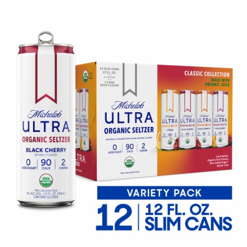 Michelob Ultra Infusions Organic Variety Pack Beer 12 fl oz 12 Cans