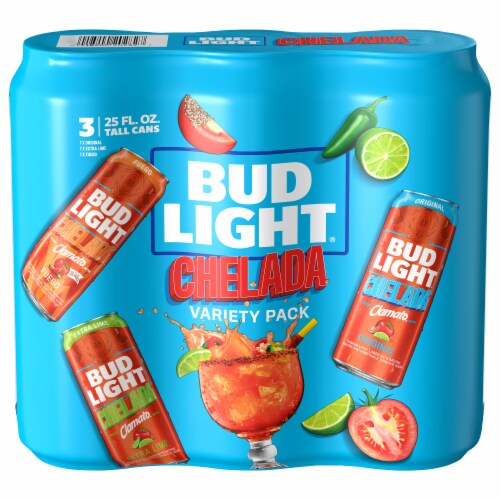 Bud Light Chelada Variety Pack Perspective: front