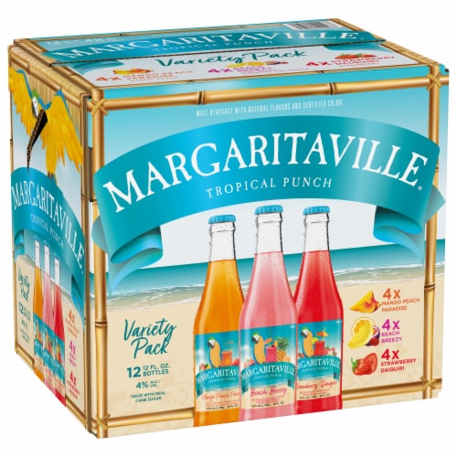 Margaritaville Variety Pack Malt Beverage Perspective: front