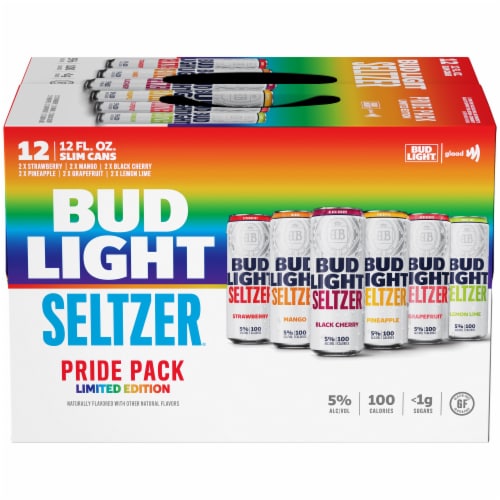 Bud Light Seltzer Limited Edition Pride Pack, 12 cans / 12 fl oz
