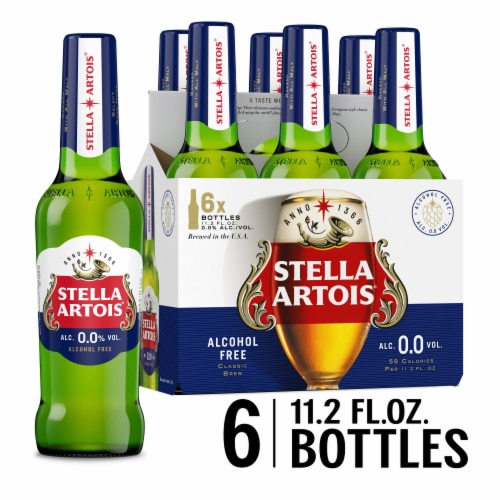 Stella Artois Liberté Non Alcoholic Beer Perspective: front
