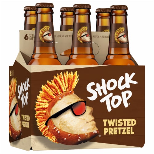 Shock Top® Twisted Pretzel Beer, 6 bottles / 12 fl oz Fry’s Food Stores