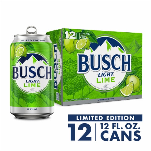 Busch Light Lime American Beer Perspective: front