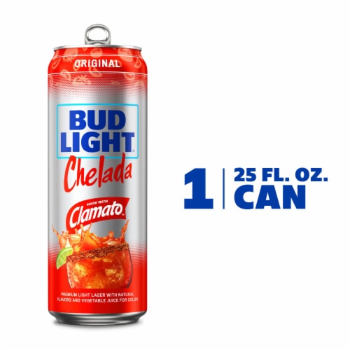 Bud Light Chelada Beer 25 fl oz Can — Gong's Market